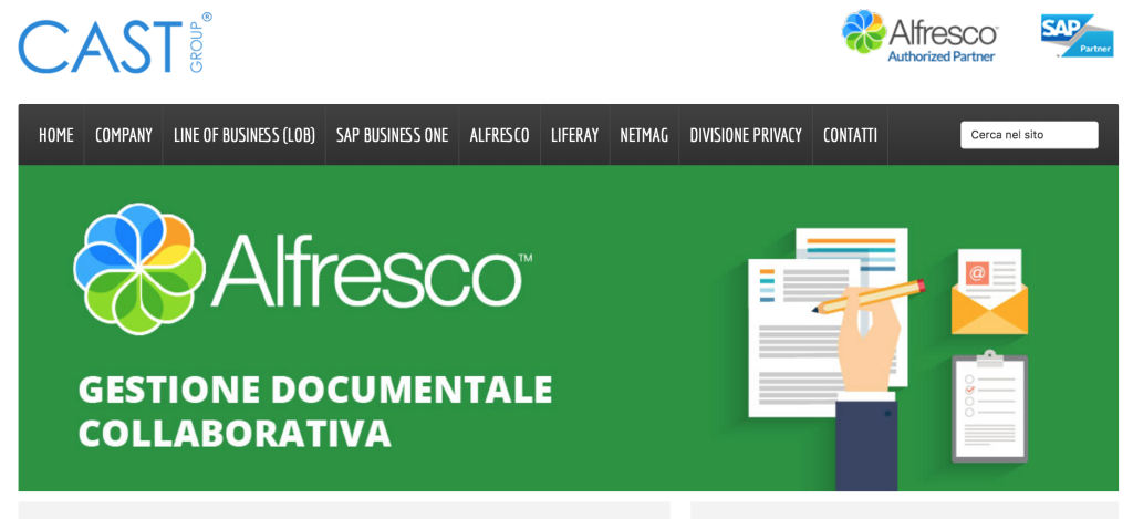 Project Management per tutto il team di Cast Group Modena